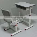 Student desk and chair/Adjustable school desk and chair/Children study table and chair