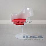 Red Cushion for Replica Eero Saarinen Tulip Arm Chair thumbnail-4