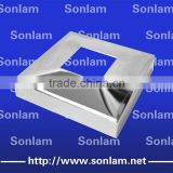 handrail stainless steel square tube cover