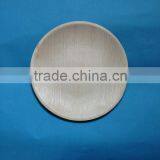 9'' Round Flat Palm Leaf Plate for Sale thumbnail-1