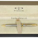 Paper Gift Pen Box With Velvet Lining