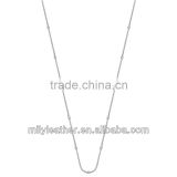 2014 Jewelry Chain Latest New Gold Chain Designs Girls Metal Ball Chain Necklaces MLCC015