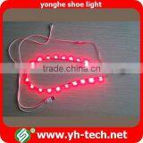 New Arrival Rechargeable USB Motion Sensor LED Shoes Strip Light up Shoe Sole thumbnail-6