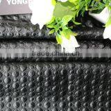pu Foam Black Color Florl Partten Embossed Leather thumbnail-2