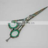 2012 beautiful colored hair scissors, colorful hair scissors