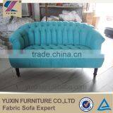 Green Chesterfield Sofa Wood Legs Sofa thumbnail-2