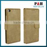 Wallet Case Leather Case for Huawei p7 Case thumbnail-6