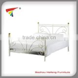 European style metal double bed frame