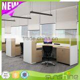 KU-FK6+K3 Commericial Office Furniture 3 Person Office Workstation/Office Furniture thumbnail-6