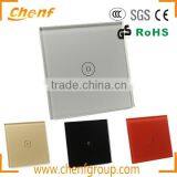 CE Approval Glass Panel Smart Wall Touch Sensitive Light Switch thumbnail-5