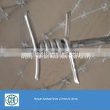 Hot Sales 14#x14# Hot Dipped Galvanized Double Twist Barbed Wire For Protection