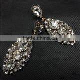 Luxury Big Crystal Stud Earrings Fashion Water Drop Earrings For Women Party Jewelry Wholesale thumbnail-2