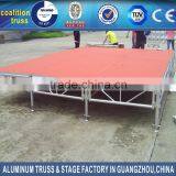 New design wooden stage platform mobile stage for sale