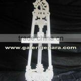 Easel Furniture Wood - White Painted Finish - Wedding Decoration thumbnail-1