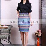 OEM & ODM Long Skirt Models and Ladies Office Wear Are Launched for Women Clothes 2016 Summer Version thumbnail-1