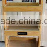 Wood Display Rack, Wooden Display Furniture thumbnail-4