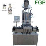 Automatic Crown Cap Wine Bottle Capping Machine Capper Machine Crown Cap Sealing Machine With Cap Feeder