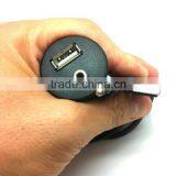 Car Dashboard Flush Mount USB Extension Cable Install Kit 1/8 Inch A/V Jack thumbnail-4