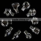 Mini Spherical Glass Bottles for Necklace Pendants With Cork thumbnail-3