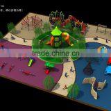Comprehensive Amusement Equipment Playground,seesaw, Swing thumbnail-2