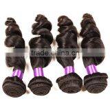 2016 6A Grade Factory Price Cheap Wholesale Loose Wave Virgin Brazilian Hair Extensions thumbnail-3
