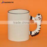11oz Animal Printed Promotional Ceramic White Sublimation Mug Factory Wholesale thumbnail-5