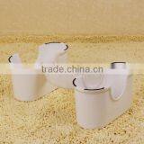 The Ergonomic Detachable 9 Inch Space Saver Toilet Stool thumbnail-3