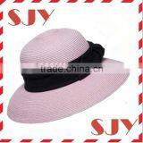 Foldable Women's Straw Beach Paper Straw Hat thumbnail-2