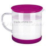 SINOGLASS 1 PC Glass Liquid Warmer With Silicon Base S Size thumbnail-1