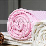 Chinese Handmade Satin Strip Silk Quilts thumbnail-1