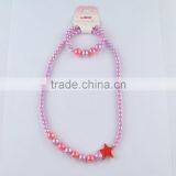 ABS Imitation Pearl Beads Necklace Set thumbnail-4