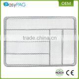 Wholesale Cheap Price Top Quality Metal Wire Mesh 6 Gird Kitchen Cutlery Tray thumbnail-4
