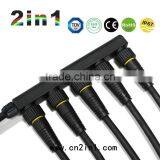 FQ16 F Type 5 Branch LED Street Lighting Waterproof Connector thumbnail-3