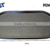 18 Inch Cast Iron Oval BBQ Grill Pan