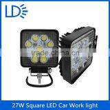 High power auto led work light lamp 27w for jeep