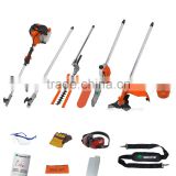 high quality manufacturer 25.4cc air cooled multifunctional long reach chain saw