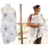 Fashion Style Colorful Cotton High Quality Baby Breastfeeding Nursing Cover thumbnail-5