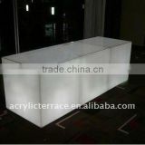 LED square coffee table
