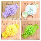 Chiffon Flower With Headband for Girl Hair thumbnail-6