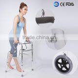 Elderly Walking Aid Support Height Adjustable Rollator Walker With Wheels in Frond thumbnail-5