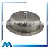 Round Stainless Steel Unique Butter Dish thumbnail-1