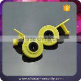 Best Price Yellow Circular RFID Wireless Animal Ear Tag for Animal Identification
