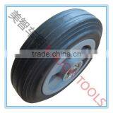7 Inch Solid Rubber Cart Wheel thumbnail-2