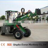 Everun New Condition ER1500 Telescopic Wheel Loader With Pallet Forks thumbnail-2