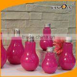 300ML 400ML 500ML 700ML Candy Jar Plastic Light Bulb Bottle With Custom Hangtag thumbnail-6