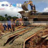Mobile Alluvial Gold Sand Ore Washing Trommel Screen for Ghana thumbnail-6
