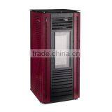 Wood Pellet Stoves High Efficiency Carbon Steel Glass Double Door Freestanding thumbnail-1