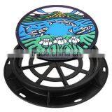 [Hanyang Engineering Co., Ltd] No Noise Water Proof Safety Manhole Cover thumbnail-1