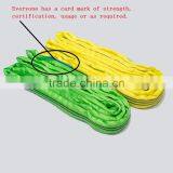 100% Polyester Soft Round Price Webbing Sling With High Quality Equipment Belt thumbnail-2
