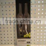 5 Piece Merlot Wine Craft Set Wine Accessories Stainless Steel Tool Storage thumbnail-3